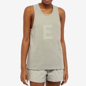 Fear of God Essentials Waffle Tank 'Seal' Size XS